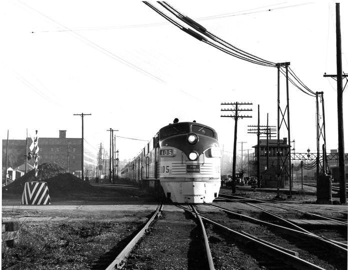 PM Train at Second Street Tower